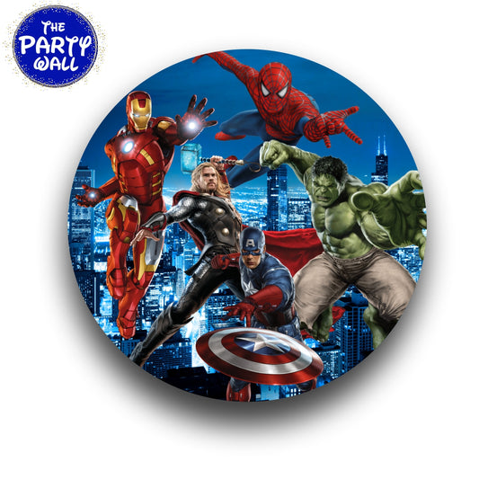 Avengers - Funda para mampara circular