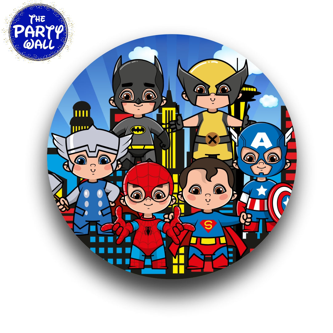 Avengers - Funda para mampara circular