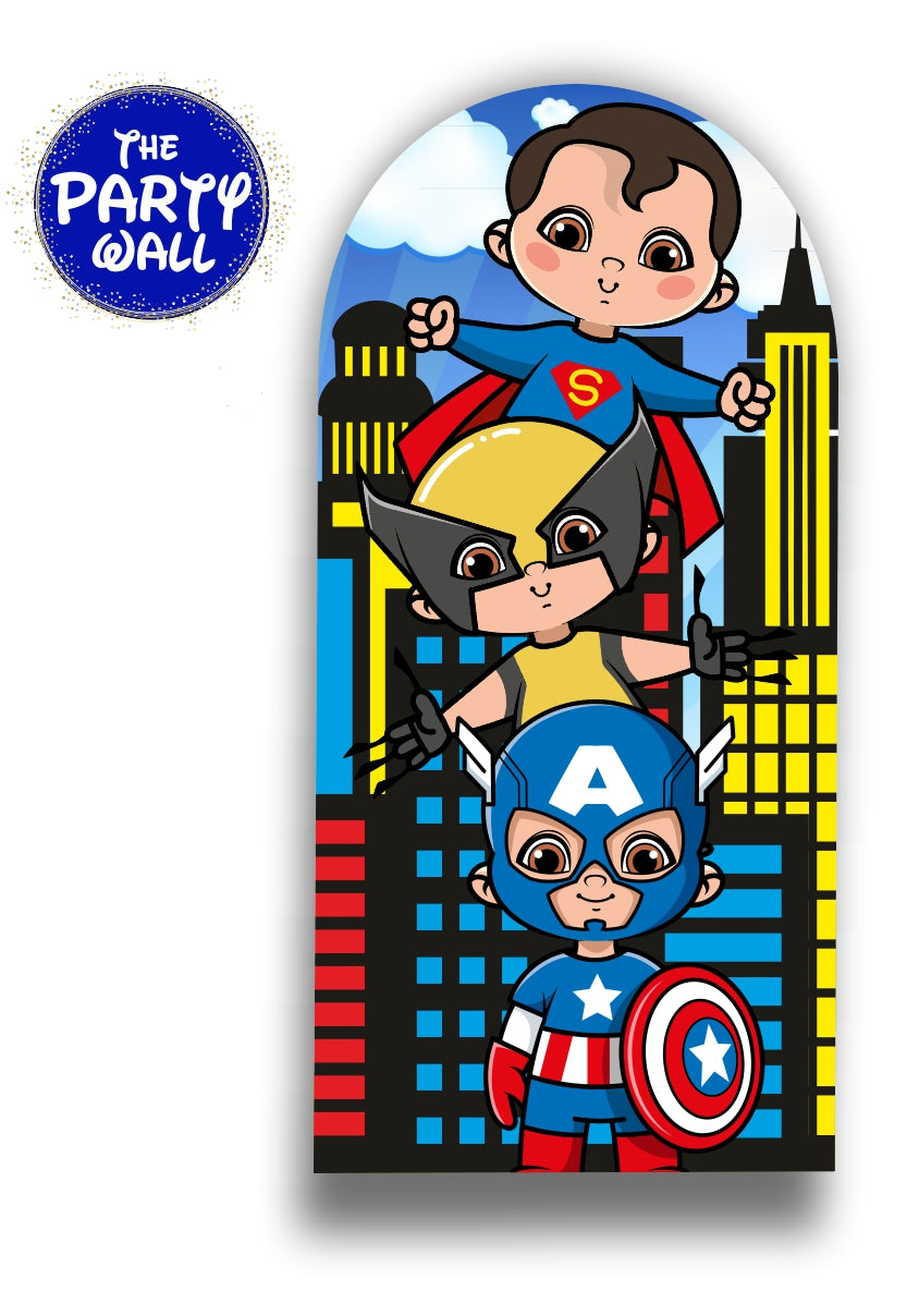 Avengers - Funda para mampara de punta redonda