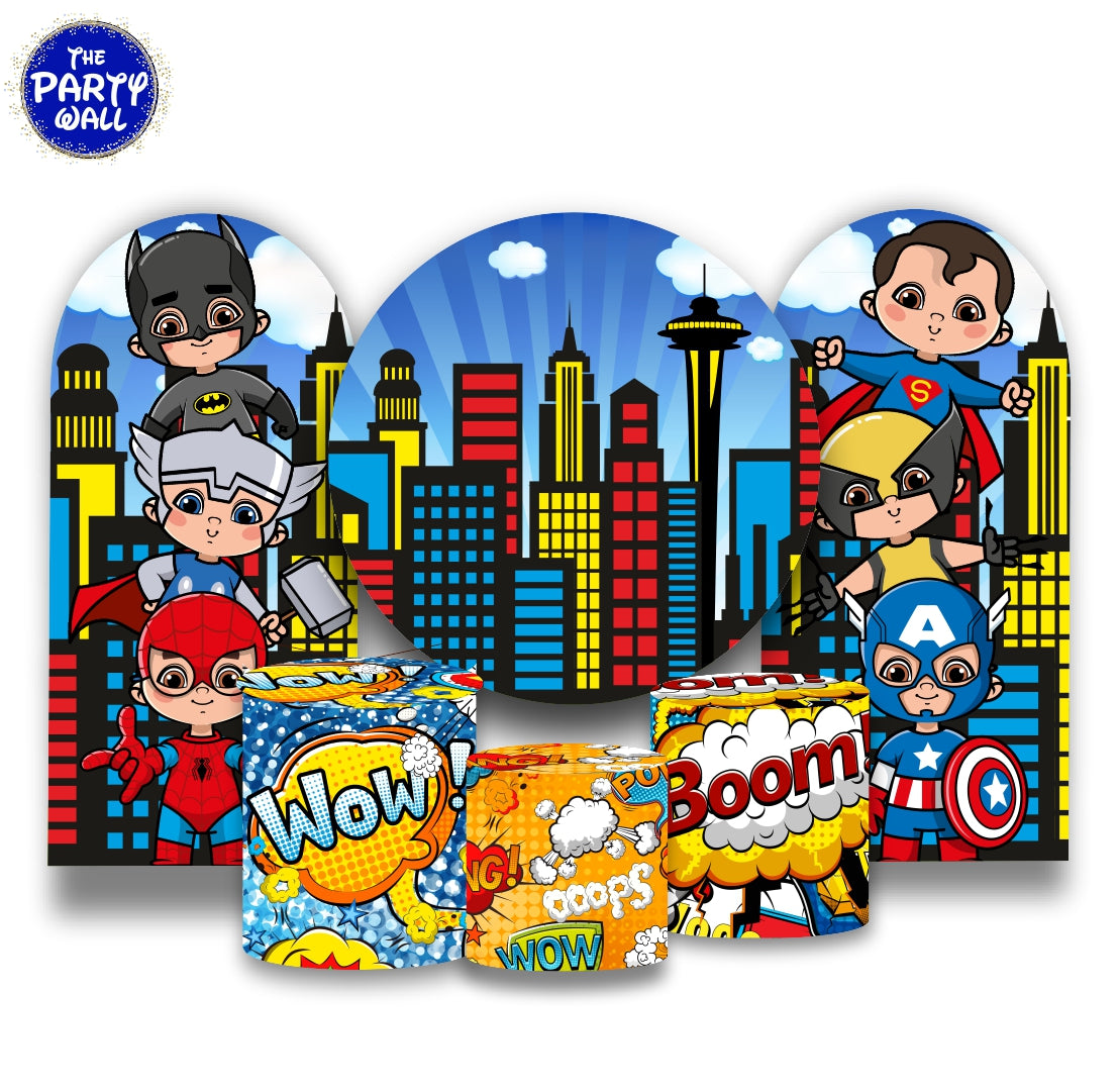 Avengers - Fundas para set + 2 complementos