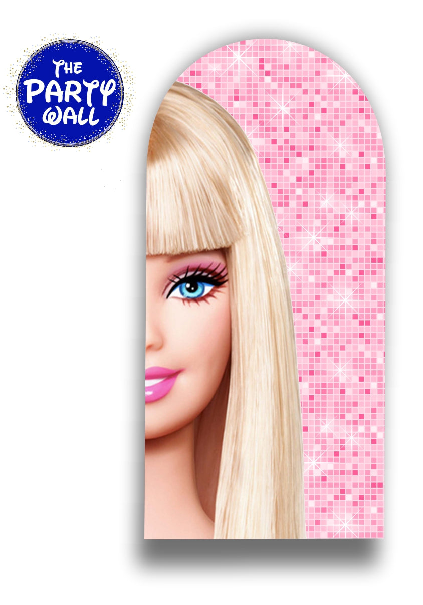 Barbie - Funda para mampara de punta redonda