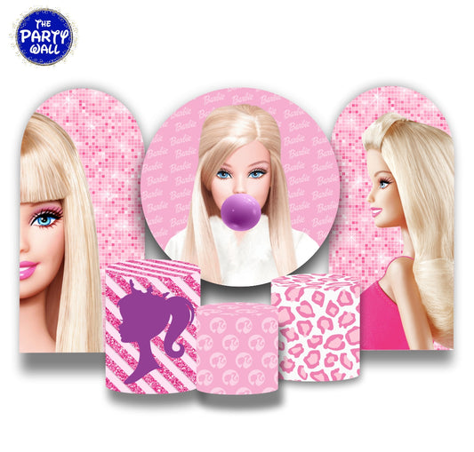 Barbie - Fundas para set + 2 complementos