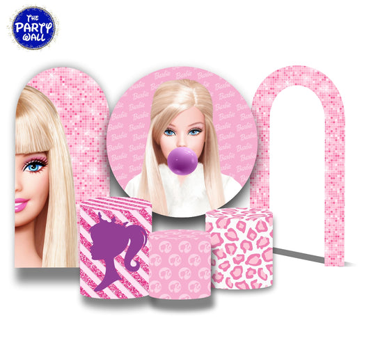 Barbie - Fundas para set sencillo + 2 complementos