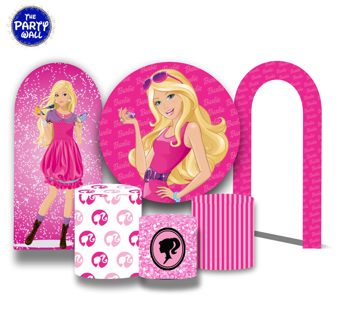 Barbie - Fundas para set sencillo + 2 complementos