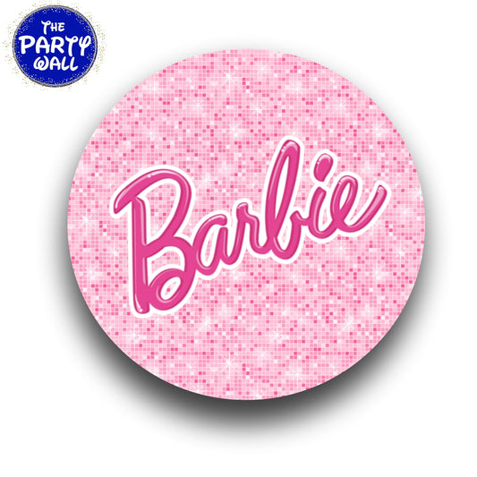 Barbie - Funda para mampara circular