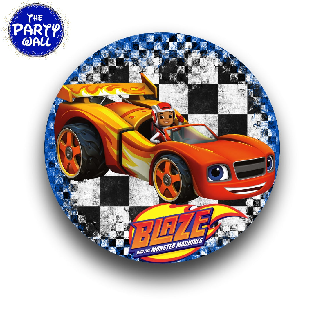 Blaze and the Monster Machine - Funda para mampara circular