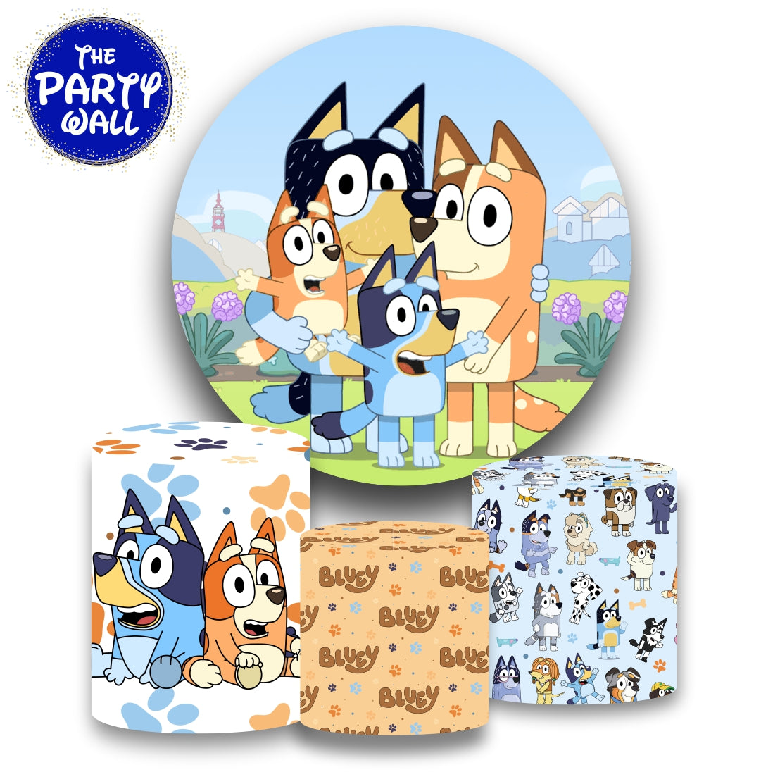 Bluey - Fundas para set sencillo