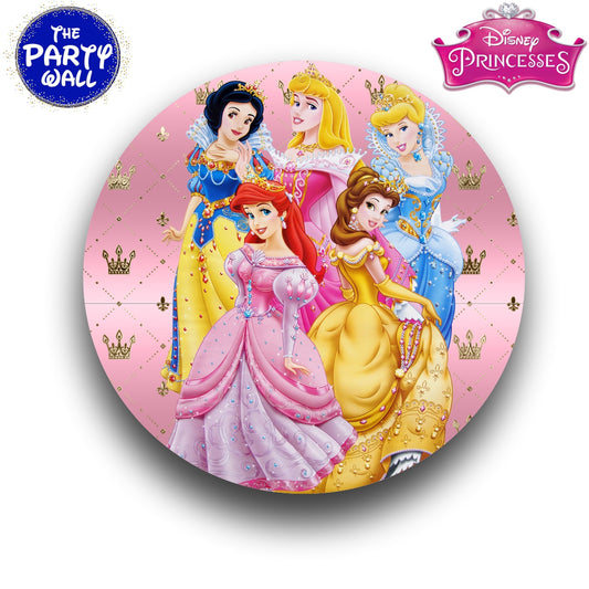 Colección Princesas Disney - Funda para mampara circular