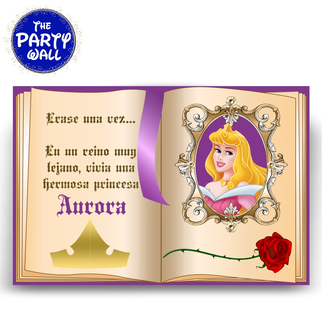 Colección Princesas Disney - Funda para mampara cuadrada - rectangular