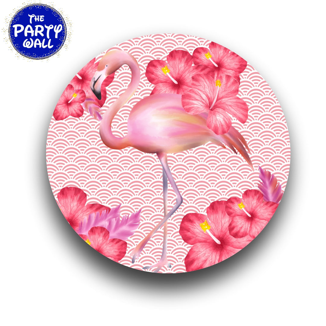 Flamingo- Funda para mampara circular