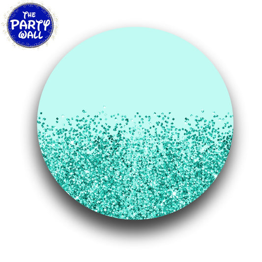 Glitter - Funda para mampara circular
