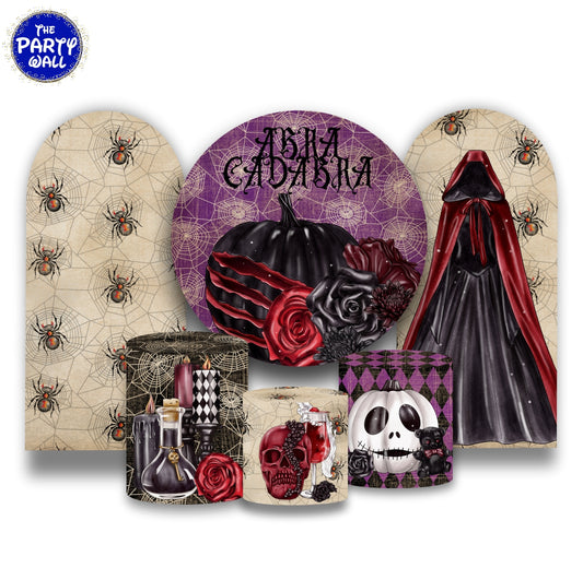 Halloween - Fundas para set + 2 complementos