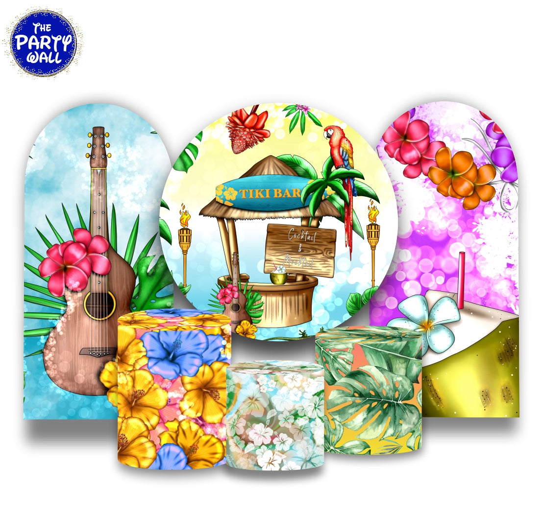 Hawaii - Fundas para set + 2 complementos