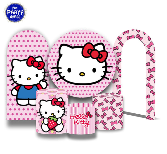 Hello Kitty - Fundas para set sencillo + 2 complementos