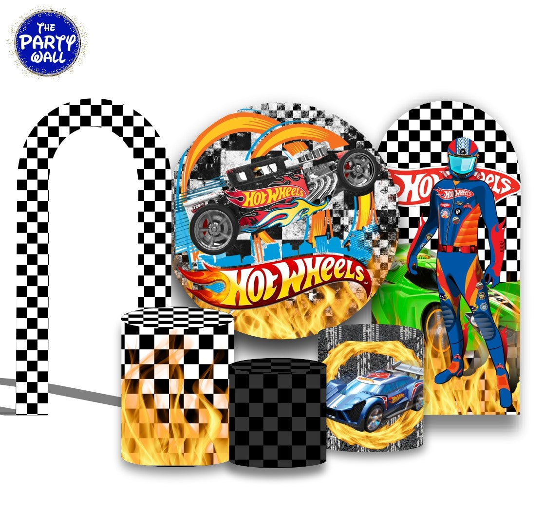 Hot Wheels - Fundas para set sencillo + 2 complementos