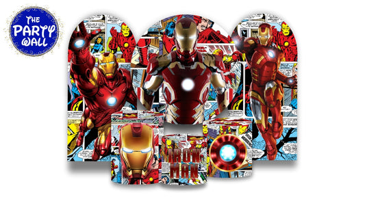 Iron Man - Fundas para set + 2 complementos