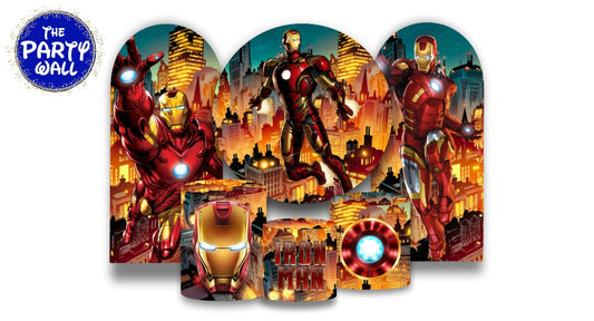 Iron Man - Fundas para set + 2 complementos