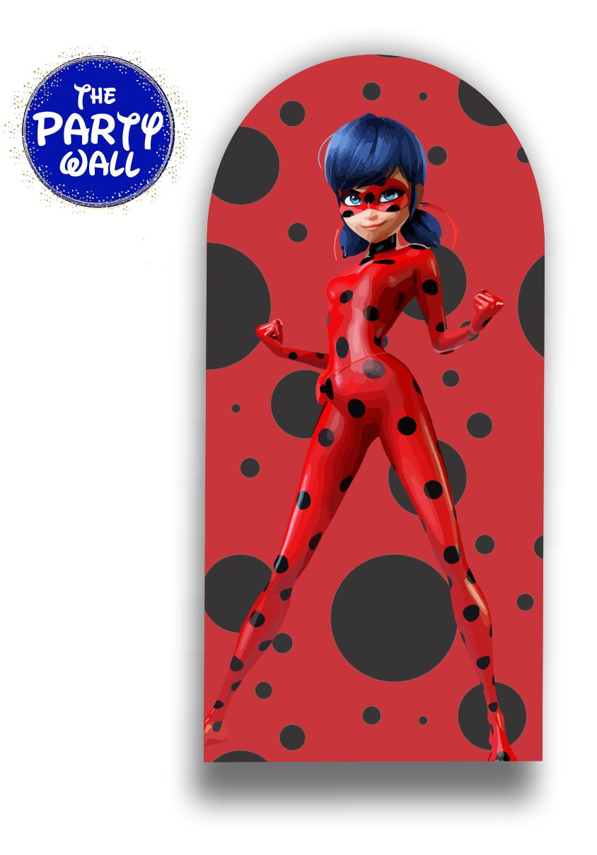 Ladybug - Funda para mampara de punta redonda