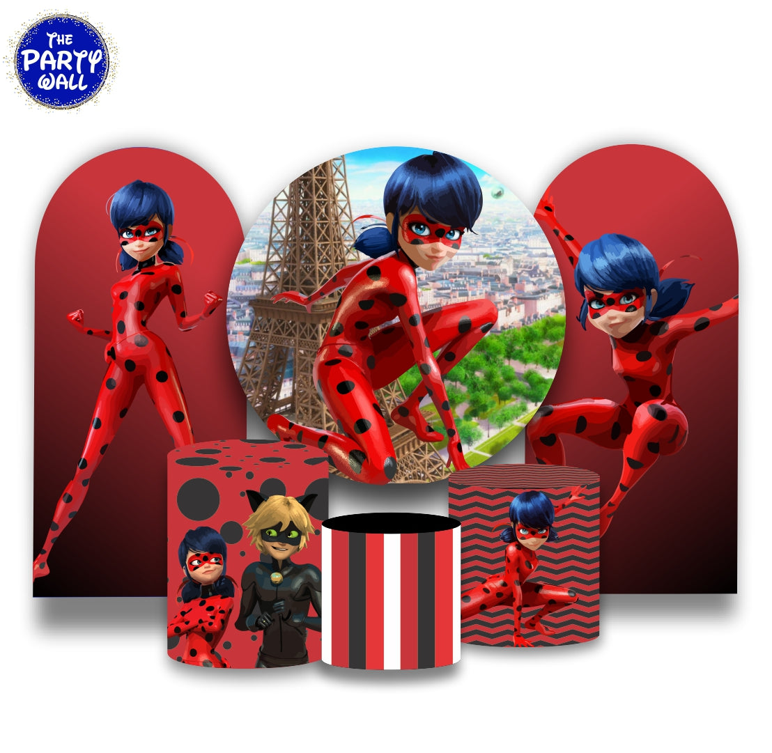 Ladybug - Fundas para set + 2 complementos