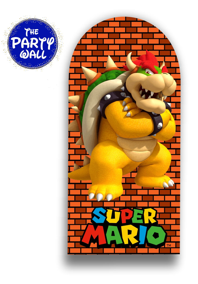 Super Mario - Funda para mampara de punta redonda