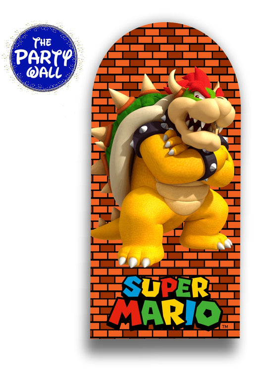 Super Mario - Funda para mampara de punta redonda