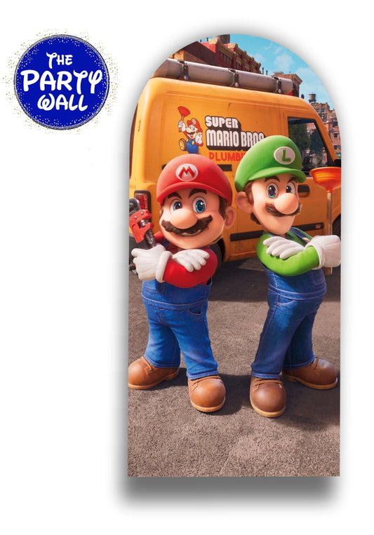 Super Mario - Funda para mampara de punta redonda