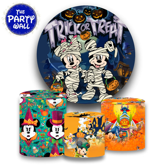 Mickey Halloween - Fundas para set sencillo