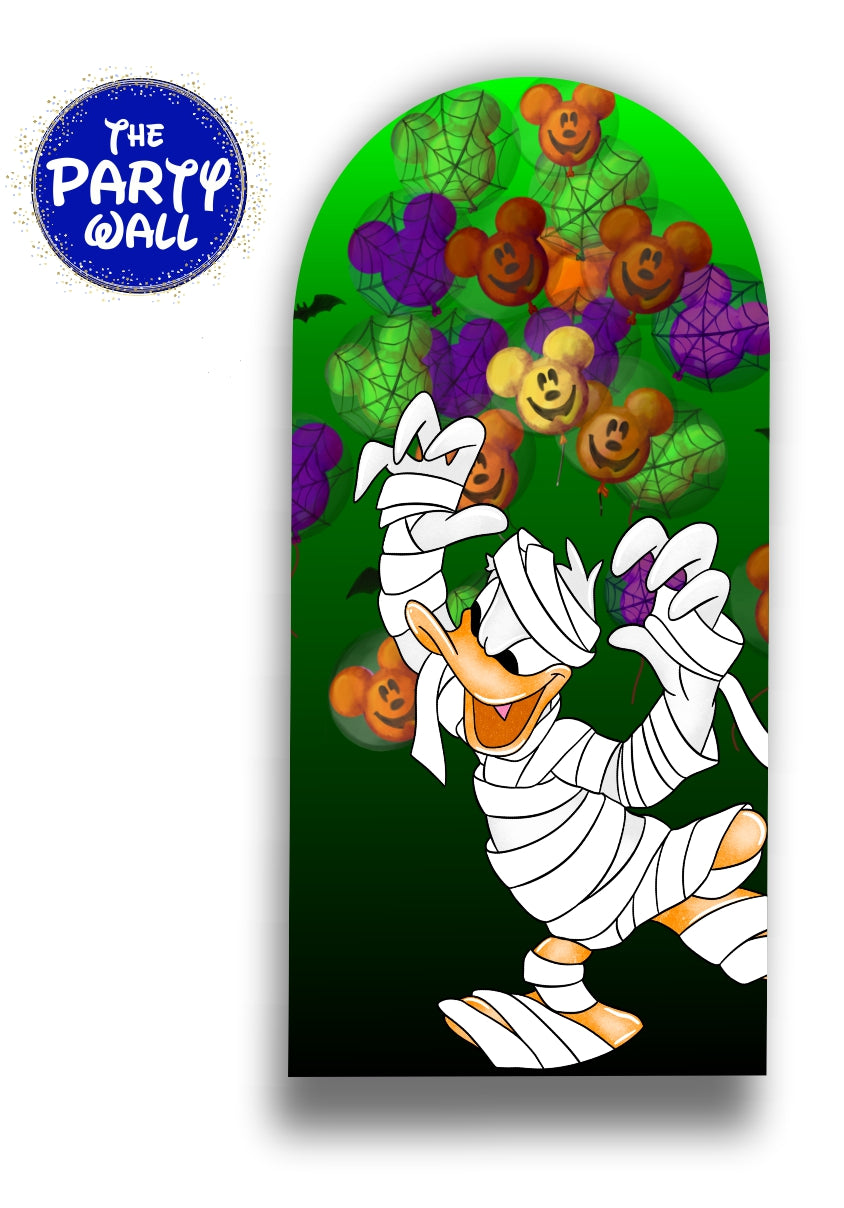 Mickey Halloween - Funda para mampara de punta redonda