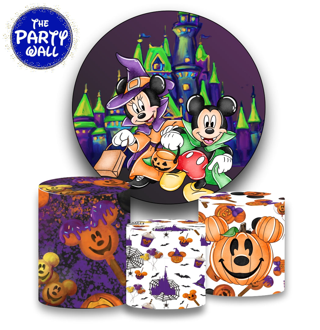 Mickey Halloween - Fundas para set sencillo