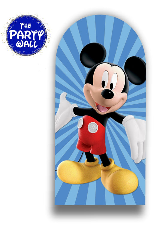 Mickey Mouse - Funda para mampara de punta redonda