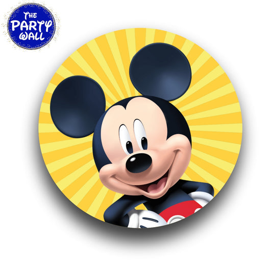 Mickey Mouse - Funda para mampara circular