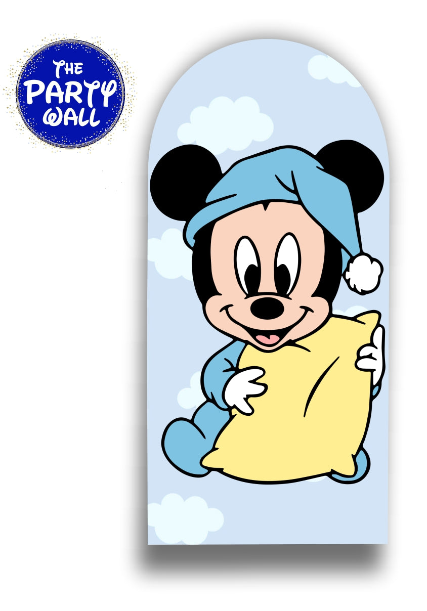 Mickey Mouse - Funda para mampara de punta redonda