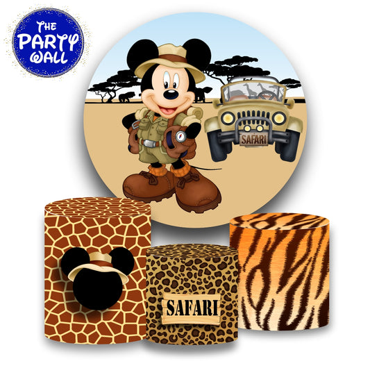 Mickey Mouse Safari - Fundas para set sencillo