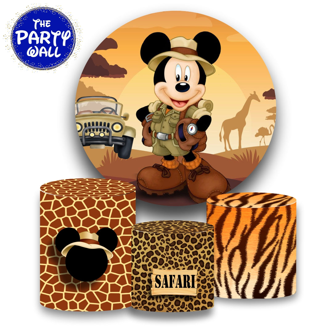 Mickey Mouse Safari - Fundas para set sencillo