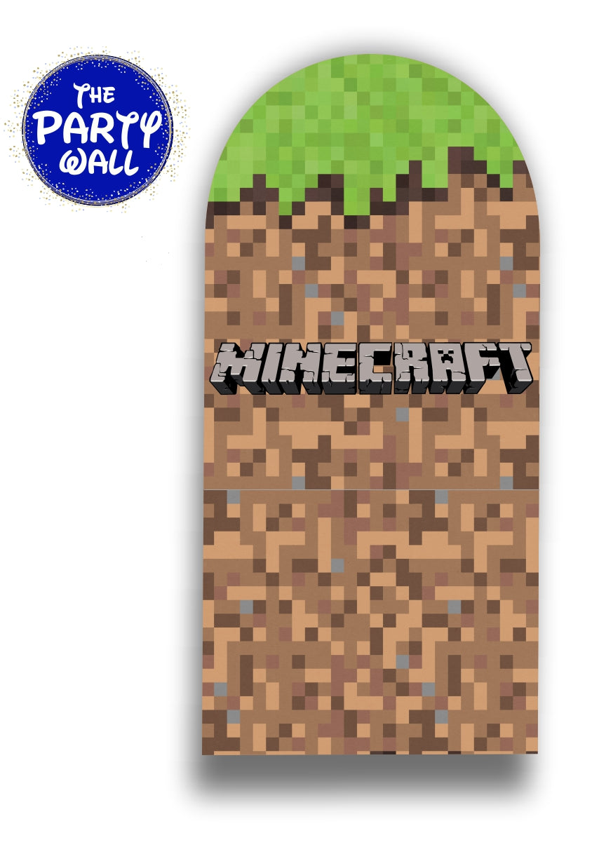 Minecraft - Funda para mampara de punta redonda