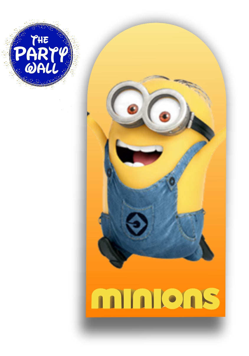 Minions  - Funda para mampara de punta redonda