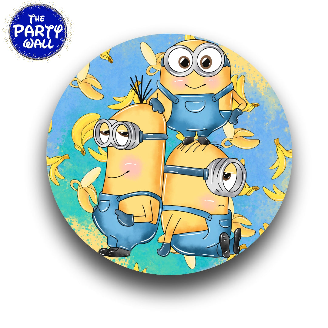 Minions - Funda para mampara circular