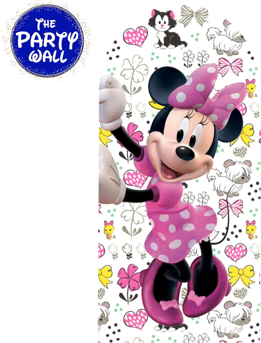 Minnie Mouse - Funda para mampara de punta redonda