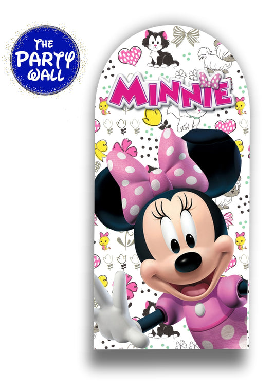 Minnie Mouse - Funda para mampara de punta redonda