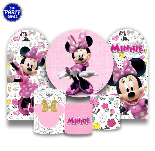 Minnie Mouse - Fundas para set + 2 complementos