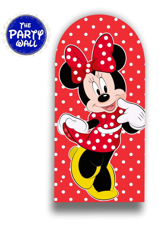 Minnie Mouse - Funda para mampara de punta redonda