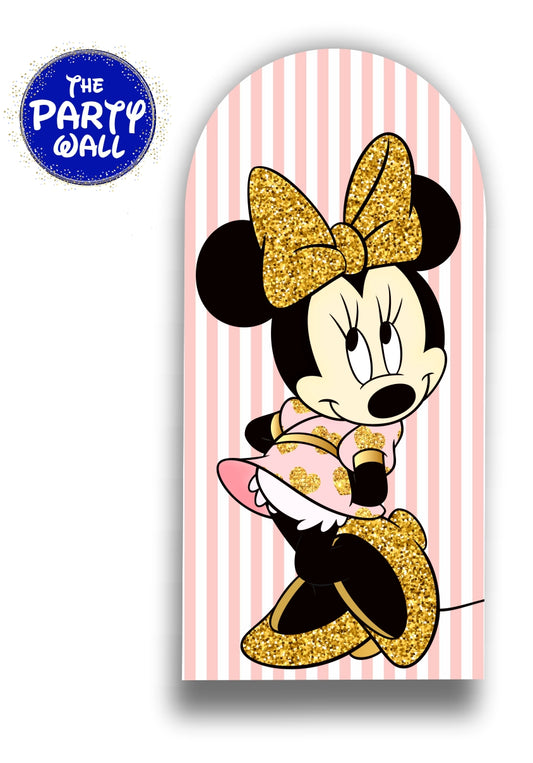 Minnie Mouse - Funda para mampara de punta redonda