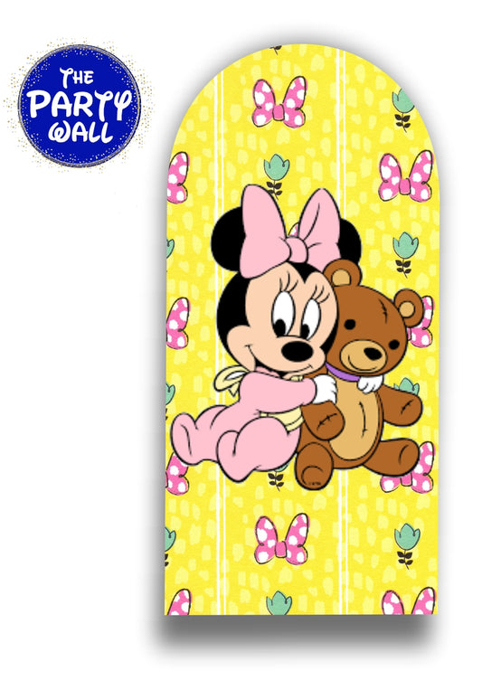 Minnie Mouse Bebé - Funda para mampara de punta redonda