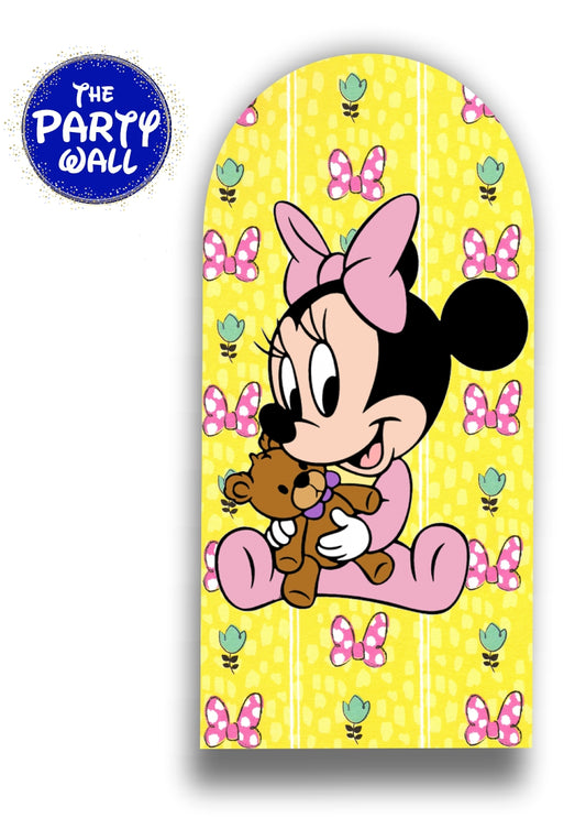 Minnie Mouse Bebé - Funda para mampara de punta redonda