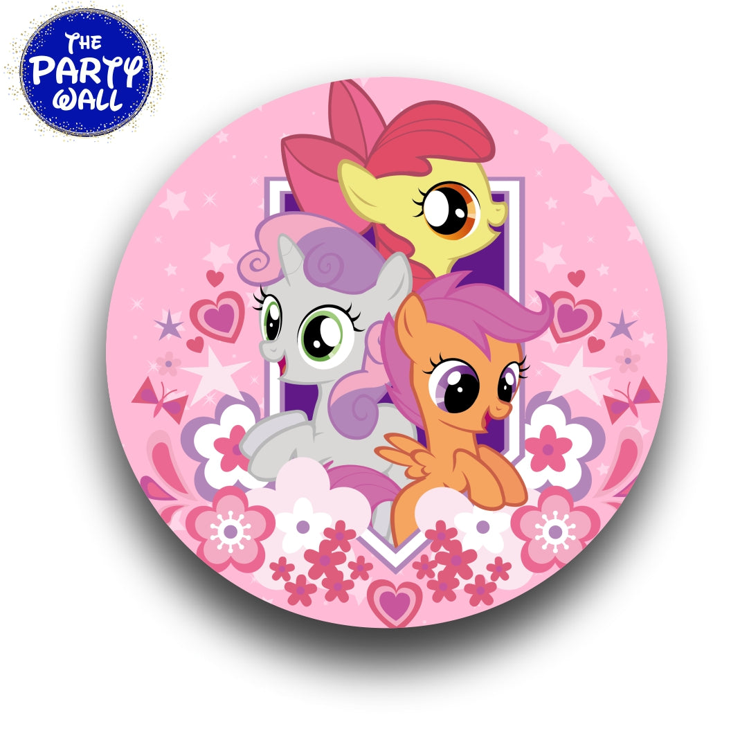 My Little Pony - Funda para mampara circular