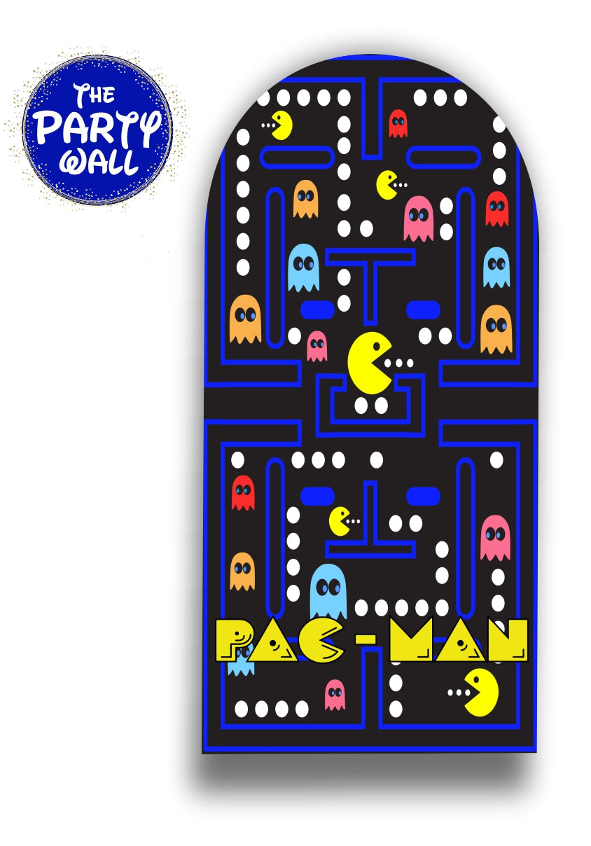 Pac-Man - Funda para mampara de punta redonda