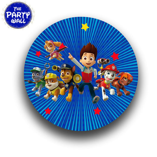 Paw Patrol - Funda para mampara circular