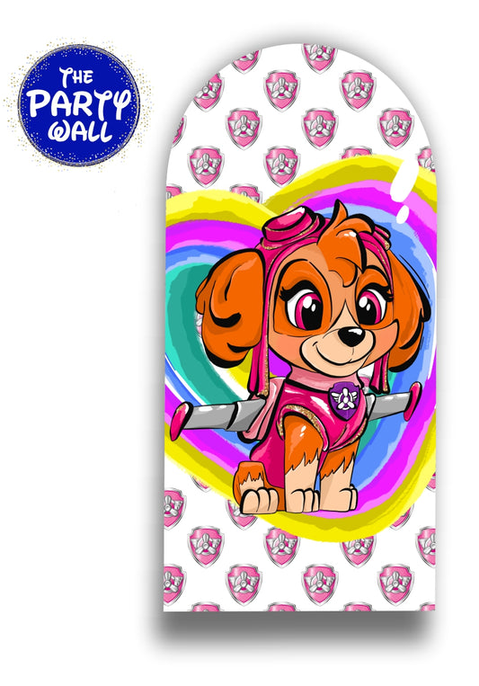 Paw Patrol - Funda para mampara de punta redonda