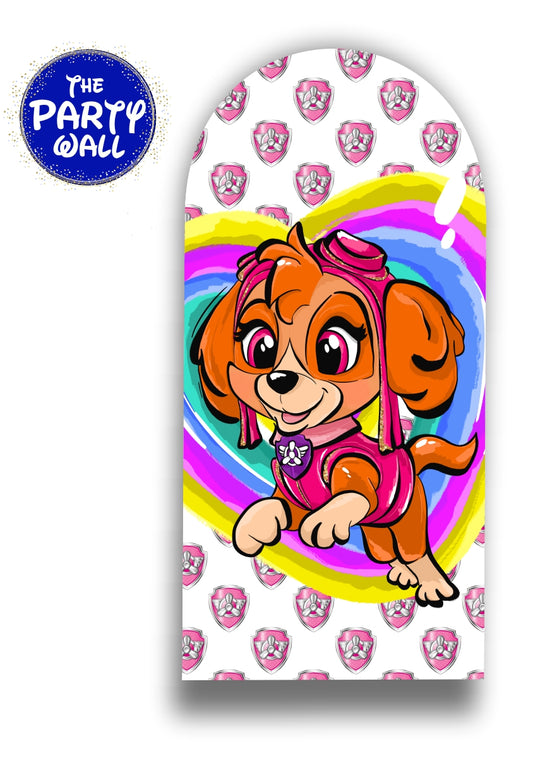 Paw Patrol - Funda para mampara de punta redonda