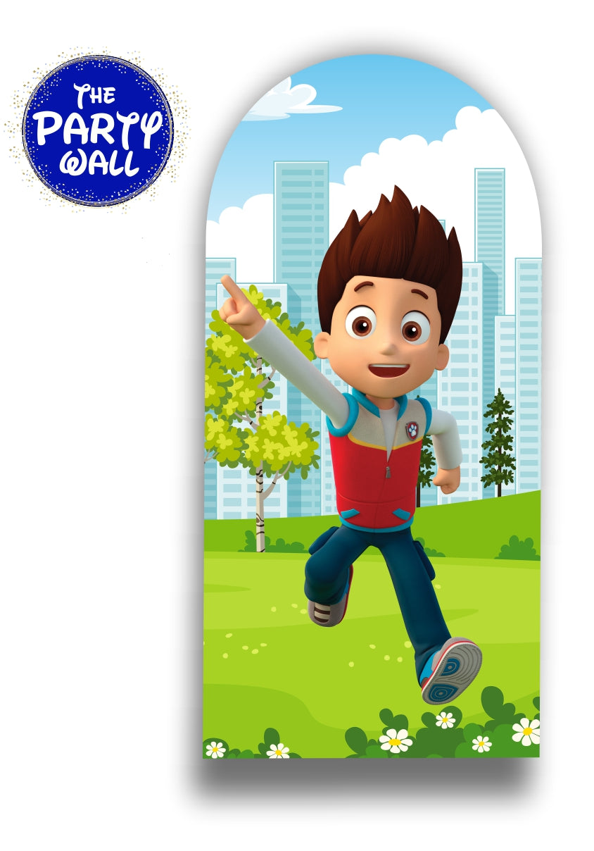 Paw Patrol - Funda para mampara de punta redonda